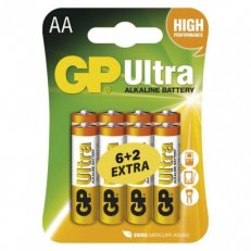 GP alkalická baterie ULTRA AA (LR6)/1014218000/ B19218