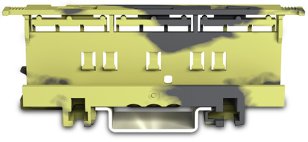 Upevňovací adaptér řada 221 6mm2 tmavě šedá-žlutá WAGO 221-510/000-053
