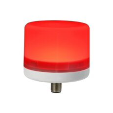 Svítidlo signální E-LITE 24 V, DC, IP66, M12, červená, světle šedá SIRENA 28243
