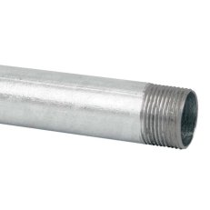 Ocelová trubka závitová ČSN pr. 20,4 mm, 44561, 1250N/5cm, pozinkovaná, délka 3m