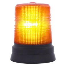 SIRENA Maják LED STR 72 LED 240 V, AC, IP65, oranžová, černá, základna plochá