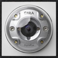 Barevná kamera pro vstupní stanici TX_44 (IP44) čistě bílá GIRA 126566