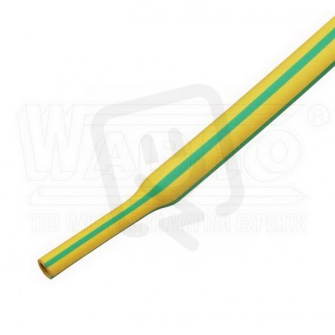 wpr5571 smrštitelná trubice 2:1 2,4/1,2 žluto/zelená WAPRO WST2-024-45-2