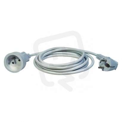 Prodlužovací kabel 1,5m/1 zásuvka/bílý/PVC/1mm2 EMOS P0111