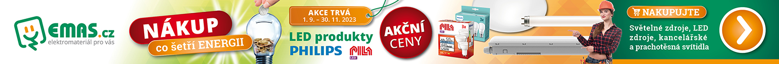 LED osvětlení PHILIPS a PILA v akci
