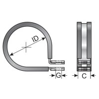 SSG 48/M6 für EW-48 conduit clamp MURRPLASTIK 83723228