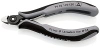Přesné boční štípací kleště na elektroniku ESD 120 mm KNIPEX 79 22 120 ESD