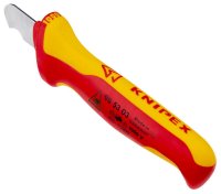 KNIPEX 985303 odplášťovací nůž do 1000V, stabilní pevná háková čepel AM-H