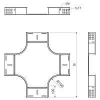 Křížení 110x500 sendzimir (Jupiter) KOPOS KR 110X500_S