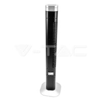 55W LED Tower Fan With Temperature Displ