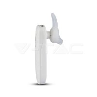 Headset Bluetooth 70mAh White, VT-6700 V-TAC SKU7701