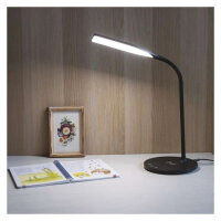 LED stolní lampa OSCAR, černá EMOS Z7637B