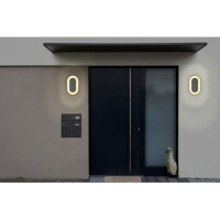 Venkovní svítidlo SURA antracit LED 12W 230V, 468lm, 3000K GLOBO 32136W