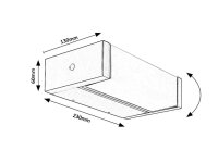 CUBBINGTON bílá LED 18W IP54