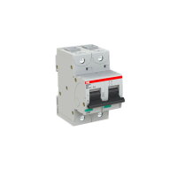 ABB S802PV-SP5 2P jistič pro fotovoltaiku s klecovou svorkou 5A 5kA 800V DC