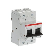 S802S-C16 jistič 2p char. C 16A s klecovou svorkou Icu 50kA ABB 2CCS862001R0164