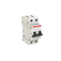 S202-D1,6 2F jistič 1.6 A char. D 6kA ABB 2CDS252001R0971