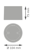 EMERGENCY SPOT ACCESSORIES SURFACE FRAME LEDVANCE 4099854232183