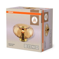 Stolní lampa Decor Gold Glass Table E27 Gold OSRAM 4058075850682