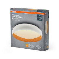Orbis Livia 520MM 36W 830 Click DIM White and Wood Decor OSRAM 4099854448324