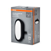 LED BULKHEAD 6W 4000K Black LEDVANCE 4099854428678