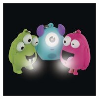 LED klíčenka - příšerky se zvukem, display box EMOS P4721
