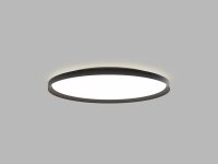Stropní svítidlo MOON 80, B TRIAC DIM 88W 2CCT 3000K/4000K černá LED2 1275053DT