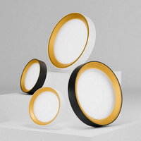 LED stropní svítidlo ORO BENTO LED 18W NW B/G IP20 LED-POL ORO33368