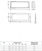 LOG LED LG 24W SE 1/2/3P