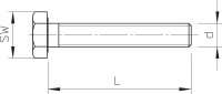 6418256 SKS 10x90 A4 Šroub s podloužkou