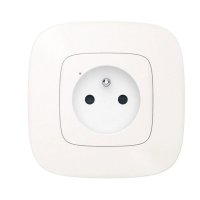 Valena Allure with Netatmo - spínaná zásuvka, perleť LEGRAND 752993
