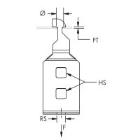 VKR příchytka CADDY M6VKR 160640