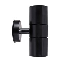 Nástěnná venkovní lampa GORDON 2xGU10 max. 2x7W IP54 černá Ideus 03937