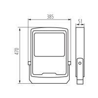 Reflektor LED FL AGOR/A HI 240W NW KANLUX 33477