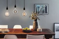 LED Inner Shape Globe G125 4 W mat E27 2.700K teplá bílá PAULMANN 28764