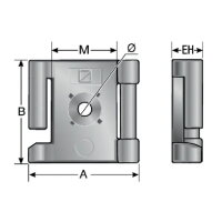 Odlehčení tahu ZL-fix W-25-400 MURRPLASTIK 87705015