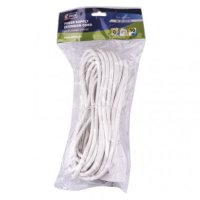 Prodlužovací kabel 10m/1 zásuvka/bílý/PVC/1mm2 EMOS P0110