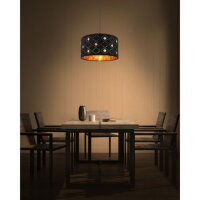 Závěsné svítidlo ABBEY černá 1xE27, max. 60W 230V GLOBO 15448H