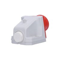 Zásuvka nástěnná, 5-pólová, 400V/32A,  IP44 SOLIGHT P157