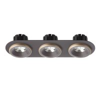 SHARM R III zápustná hnědá/perleťová zlatá 230V LED 3x10W 24° 3000K RENDL R13247