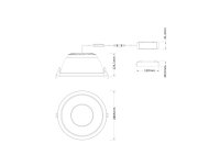 DOWNLIGHT COMFORT UGR19 D250 P 42W MS 940 U19 WT LEDVANCE 4099854491160