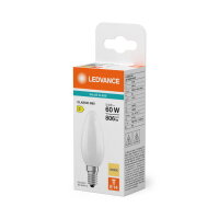 LED CLASSIC B V 5.9W 830 Frosted E14 LEDVANCE 4099854484193