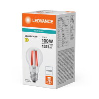 Světelný zdroj LED CLASSIC A V 11W 840 Clear E27 LEDVANCE 4099854476532