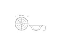 Kryt pro čidla série BASIC 360° (24m) ESYLUX EB10423109