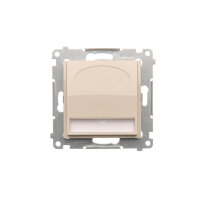 LED osvětlení (přístroj) 14V (0,42W), 3100 K,krémová KONTAKT SIMON DOS14.01/41