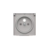 TGZ1BUZP/143A Kryt 1 násobné zásuvky, s