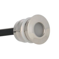 Zemní led svítidlo d26x24,5, 1 W, 3000 K, 24 VDC, IP68, 70° ML-514.102.03.0