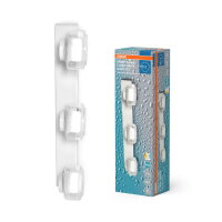 Orbis Flame Wall 3X5.5W Click CCT IP44 White OSRAM 4099854447921