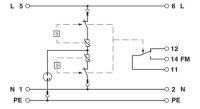 Svodič přepětí typu 3 PLT-EE-T3-230AC-R PHOENIX CONTACT 1249060