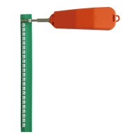 Jednoduchá etiketa Trasp strips ''0'' WH LAPP 83290102